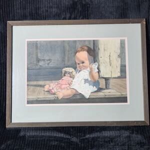 Investment Grade Original Alice Olson Seufert Watercolor Signed & Dated 1986